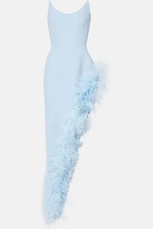 DAVID KOMA Robe de cocktail asymétrique