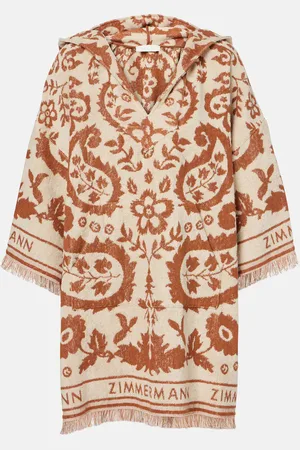 ZIMMERMANN Robe de plage Wylie Hooded en coton