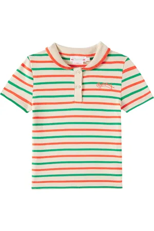 BONPOINT Polo Edelyne rayé en coton