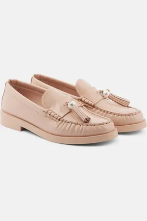 Jimmy Choo Mocassins Addie en cuir verni à ornements