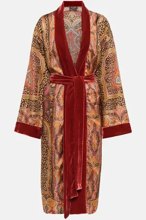 Etro Peignoir en soie