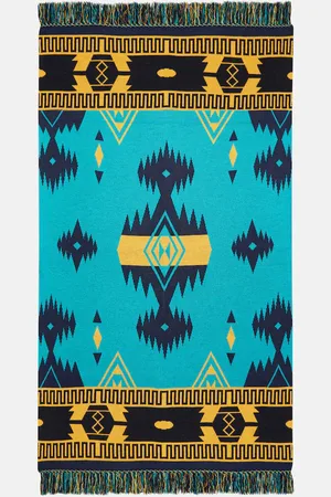 Alanui Couverture Icon en jacquard de laine