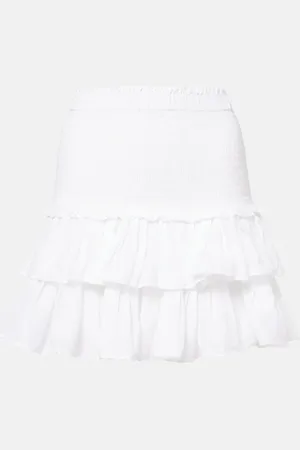 Marant Etoile Mini-jupe Naomi en coton mélangé