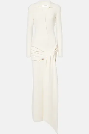 AYA MUSE Robe longue Saros en coton mélangé