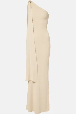 AYA MUSE Robe longue Dara asymétrique