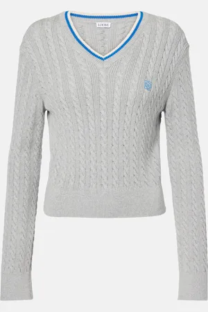 Loewe Pull raccourci en coton