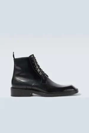 Saint Laurent Bottines Ian en cuir