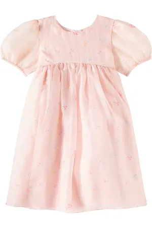 BONPOINT Robe Elmae en soie à fleurs