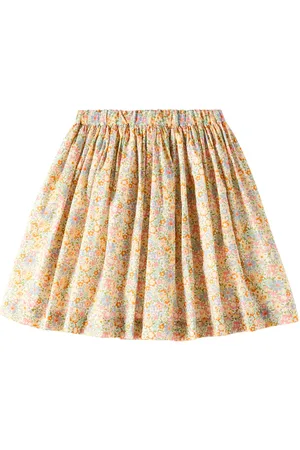 BONPOINT Jupe Suzon en coton à fleurs