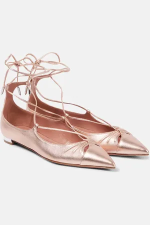 Aquazzura Ballerines Gabi en cuir