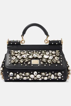 Dolce & Gabbana Cabas Sicily Small en cuir à ornements