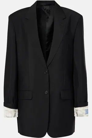 Prada Blazer en mohair et laine