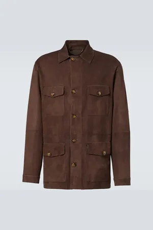 CANALI Veste en cuir