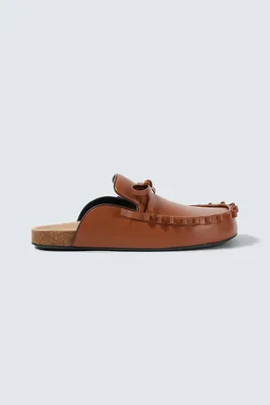 J.W.Anderson Mules en cuir à volants