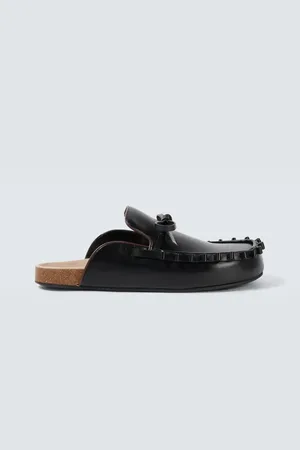 J.W.Anderson Mules en cuir à volants