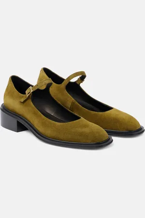 Souliers Martinez Ballerines Penelope en daim
