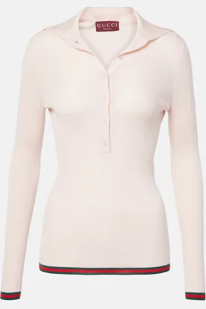 Gucci Polo en cachemire et soie