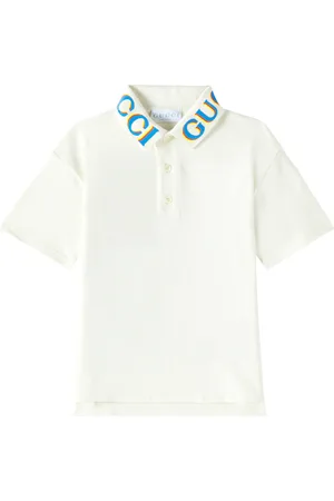 Gucci Polo en coton mélangé à logo