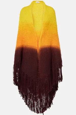 GABRIELA HEARST Poncho Lauren en cachemire