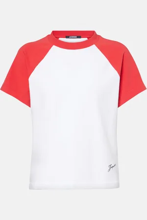 Jacquemus T-shirt Baseball en coton mélangé