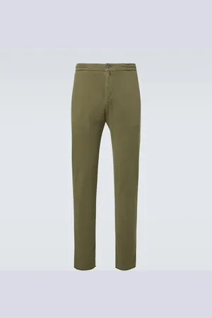 Kiton Pantalon chino à taille mi-haute