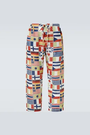 BODE Pantalon droit International en lin