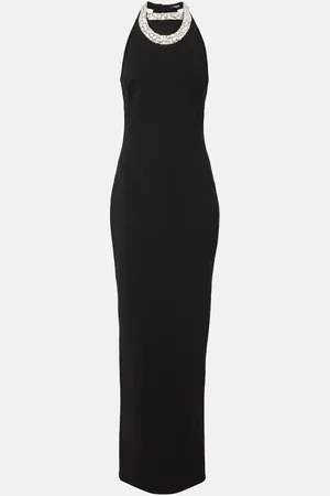 Balmain Robe longue à ornements
