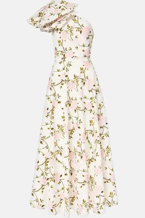Giambattista Valli Robe de cocktail en coton à fleurs