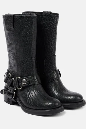 Miu Miu Bottines en cuir