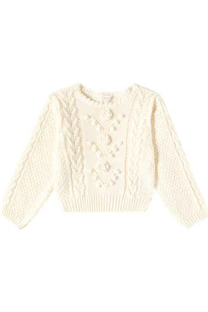 Louise Misha Pull Vinala en coton à fleurs