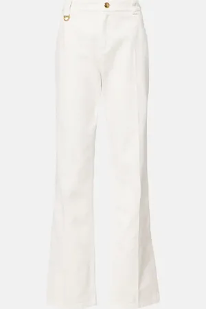 Chloé Chloé Pantalon droit en coton