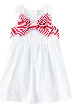 MONNALISA Bébé – Robe brodée en coton