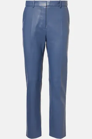 Joseph Pantalon droit Coleman en cuir
