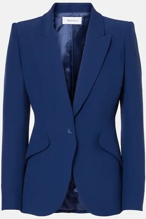 Alexander McQueen Blazer en crêpe