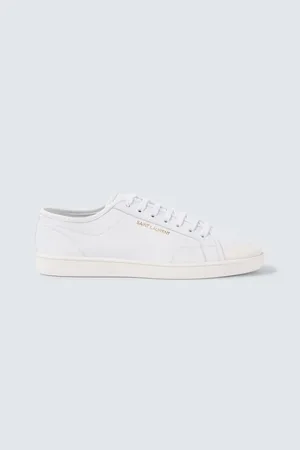 Saint Laurent Baskets Gym en cuir