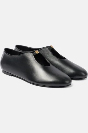 Givenchy Ballerines 4G Liquid en cuir