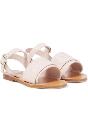 Chloé Chloé Kids Sandales Chloé brodées en cuir