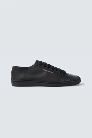 Saint Laurent Baskets Gym en cuir
