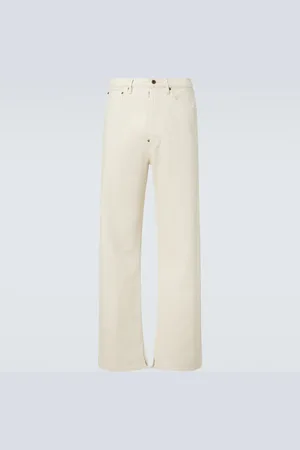 Maison Margiela Jean droit à taille mi-haute