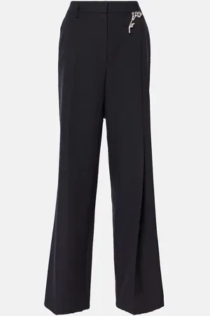 Prada Pantalon ample en laine
