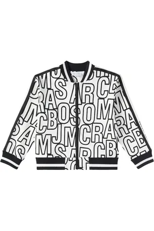 Marc Jacobs Veste bomber imprimée en coton à logo