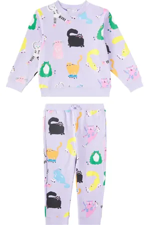 Stella McCartney Ensemble de survêtement imprimé en coton