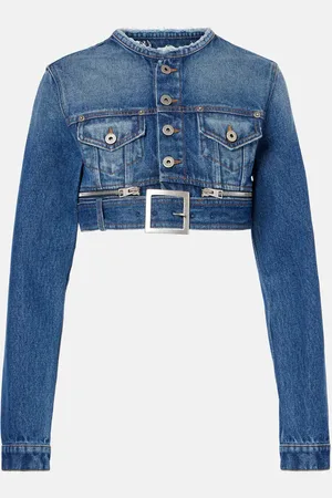 Jean Paul Gaultier Veste raccourcie en jean