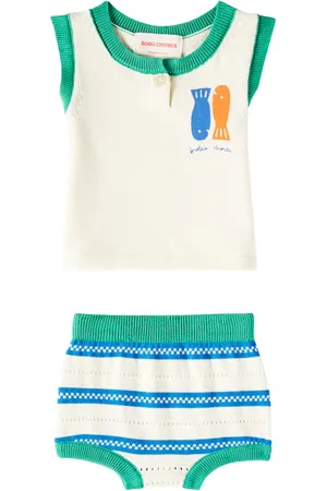 Bobo Choses Set top et short Lucky Fish en coton