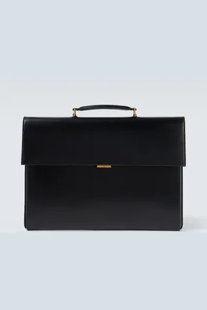 Saint Laurent Porte-documents en cuir