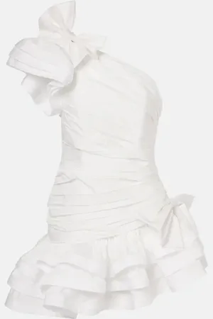 Alessandra Rich Robe asymétrique