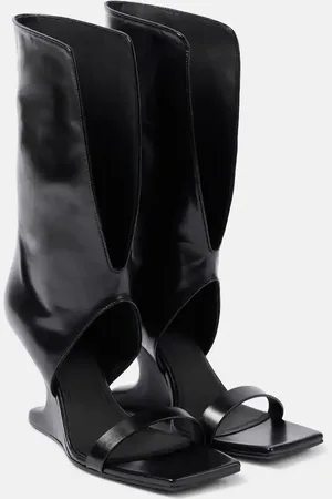Rick Owens Sandales Cantilever 80 en cuir