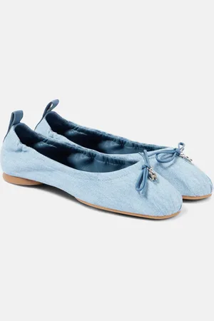 Hogan Ballerines H684 en jean