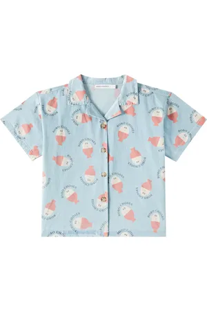 Bobo Choses Chemise Morning Egg en jean