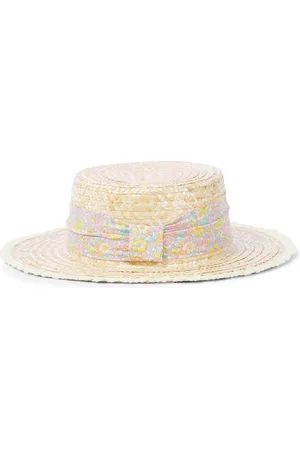 PATACHOU Chapeau de paille à fleurs